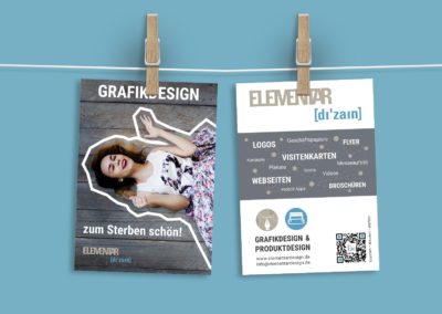 Flyer Design für Elementardesign