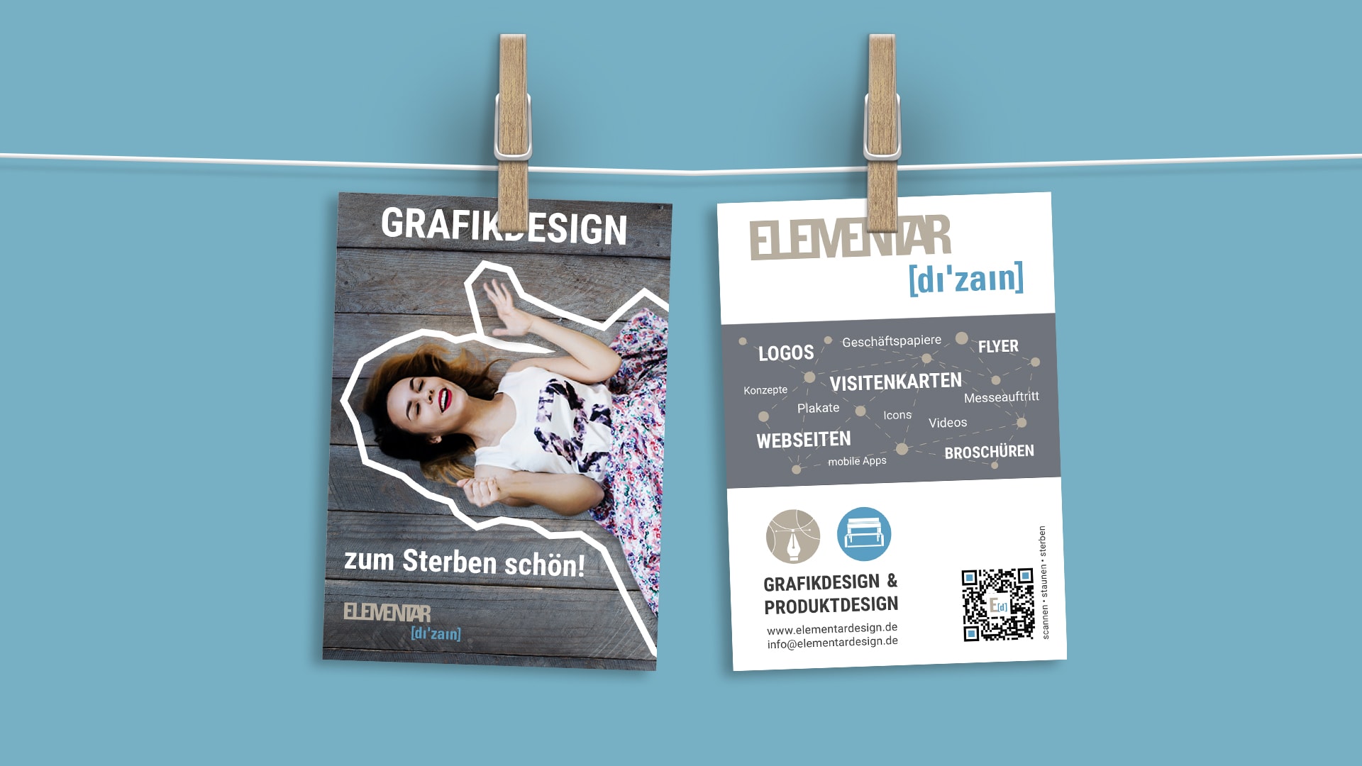 Flyer Gestaltung Elementardesign