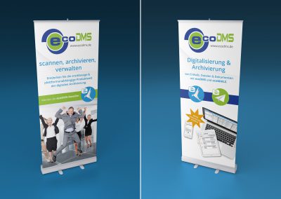 Messestand für ecoDMS