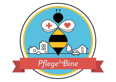 Logo Design Pflege Sa-Bine, Ambulanter Pflegedienst