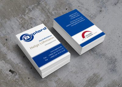 Visitenkarten Design applord GmbH