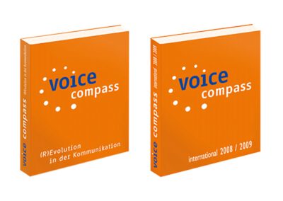 Satz der Fachbücher voice compass (783 und 639 Seiten)
